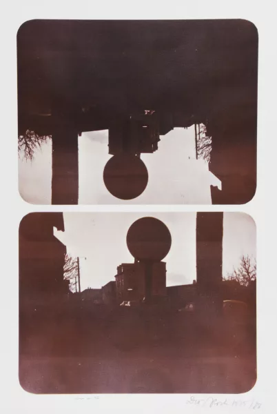 Dieter Roth — 3 Blätter: Zwei Gefangene Nr. II, 1972/73; Grundarstig, 1975 ; Big Tardt for Richard, 1972
