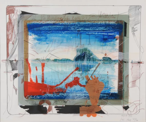 Dieter Roth — Au Scheiss, der Loewe hat die Tatu im Eis!, 1977/79