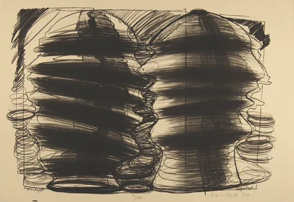 Dieter Roth — Doppelkopf, 1974