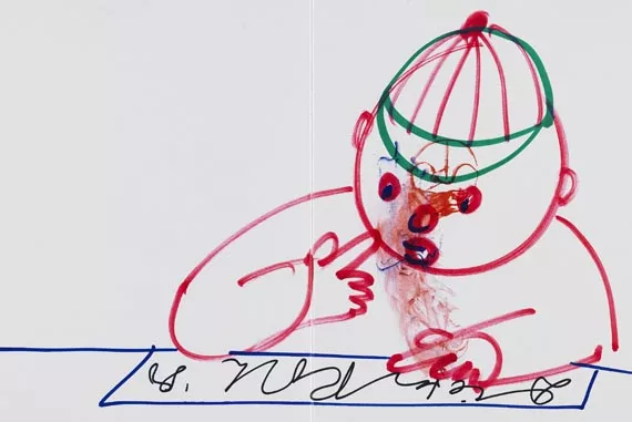 Dieter Roth — Speedy Drawing