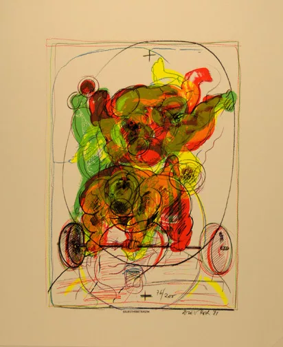 Dieter Roth — Selbsthebetraum, 1981