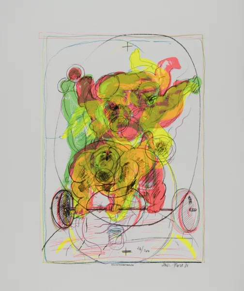 Dieter Roth — Selbsthebetraum, 1981