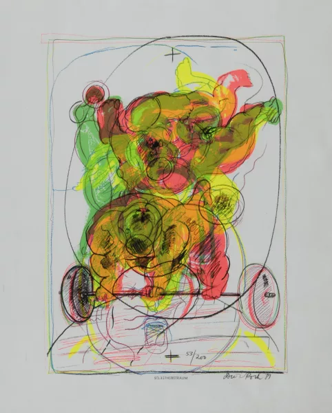 Dieter Roth — Selbsthebetraum, 1981