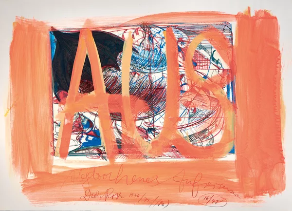 Dieter Roth — Abgebrochenes Aufreisensein, 1976/79/80