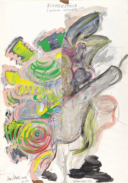 Dieter Roth — 106 Björn Roth Blumenstück (Bloma stykki), 1982