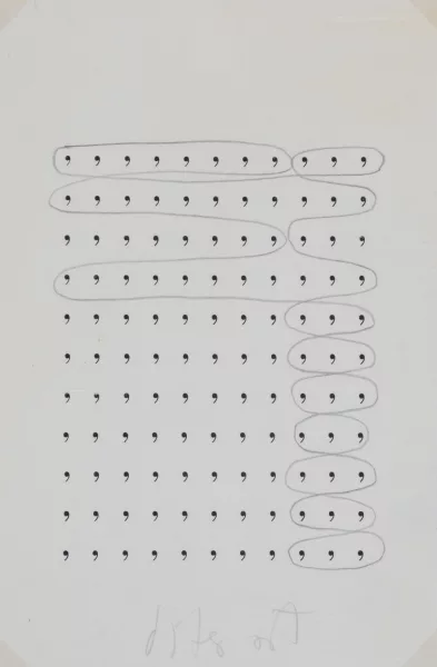 Dieter Roth — Stupidogramm, 1961