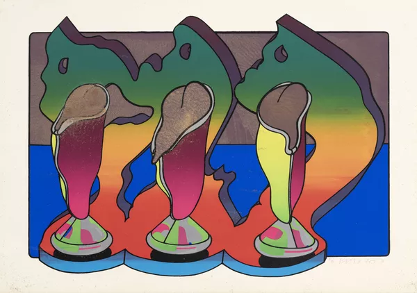 Dieter Roth — "Trois chevaux"