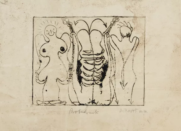 Dieter Roth — Drei Engel, 1966-70