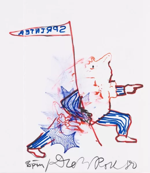 Dieter Roth — Selfportrait as Sprinter