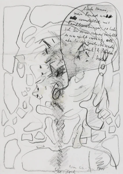Dieter Roth — 3 Zeichnungen: Ohne Titel 1978 (2); Ohne Titel 1990