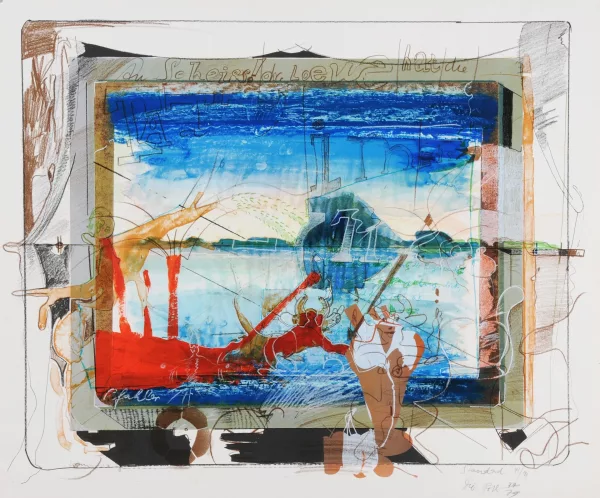 Dieter Roth — Au Scheiss, der Loewe hat die Tatu im Eis!, 1977/79