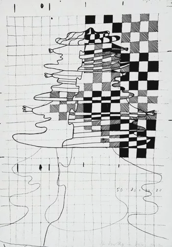 Dieter Roth — Strichquartett, 1971