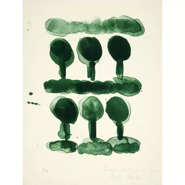 Dieter Roth — Bäume. - Abfallmischung — Galerie Kornfeld