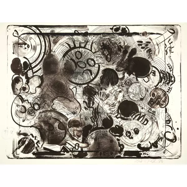 Dieter Roth — Boxkampf I. - Abklatsch. - Blumen aus Langenthal — Galerie Kornfeld