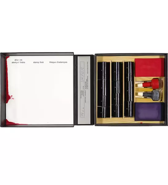 Dieter Roth — stempel theke / Stamp thek / thèque d'estampes — Galerie Kornfeld