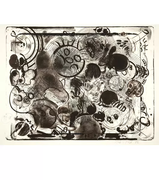 Dieter Roth — Boxkampf I. - Abklatsch. - Blumen aus Langenthal — Galerie Kornfeld
