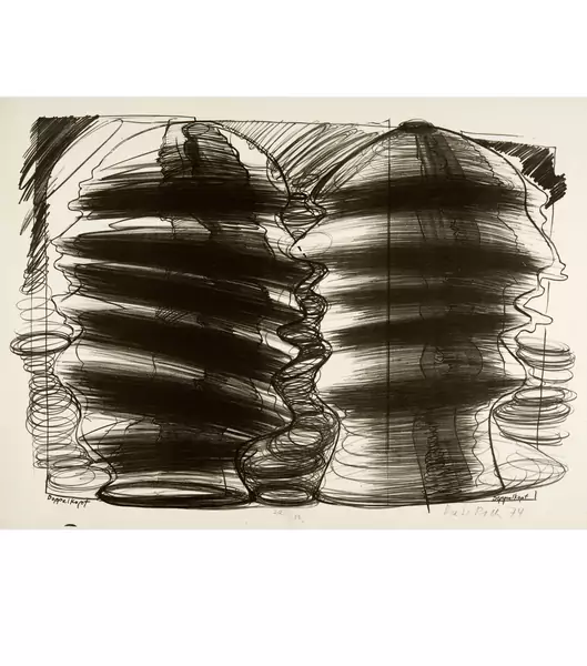 Dieter Roth — Doppelkopf — Galerie Kornfeld