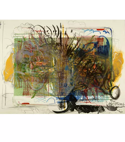 Dieter Roth — Blumen aus Langenthal. - Abklatsch. - o.T. — Galerie Kornfeld