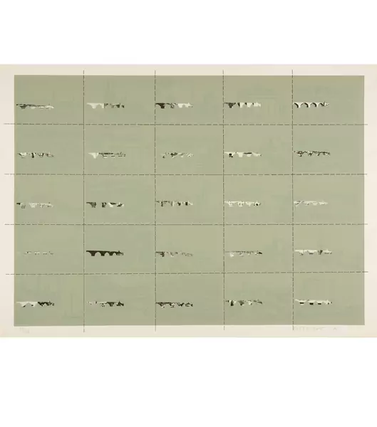 Dieter Roth — Heidelberg Blatt 4 aus der Folge "Deutsche Städte" — Galerie Kornfeld
