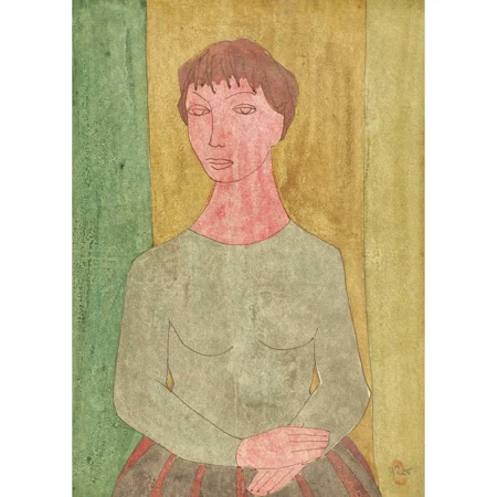 Jeune femme.