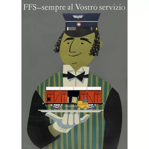 Donald Brun — "FFS - sempre al vostro servizio".
