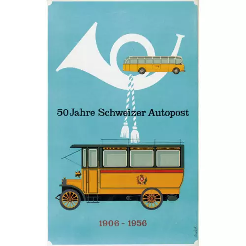 "50 Jahre Schweizer Autopost"