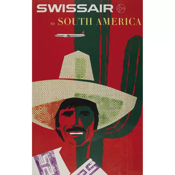 "Swissair to South America"