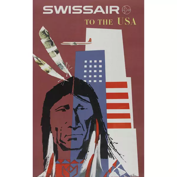 "Swissair to the USA"