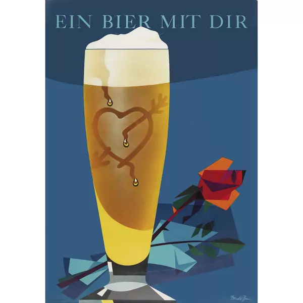 "Ein Bier mit dir"