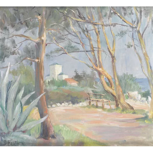 Dora Hauth — Sommerliche Partie an der Côte d′Azur mit Villa.