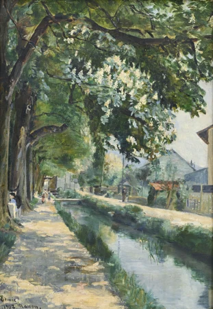 Vue du Canal à Carouge