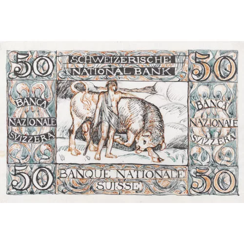 Edmond Bille — "Banque Nationale Suisse".