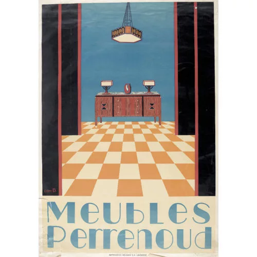 Edmond Bille — "Meubles Perrenoud".