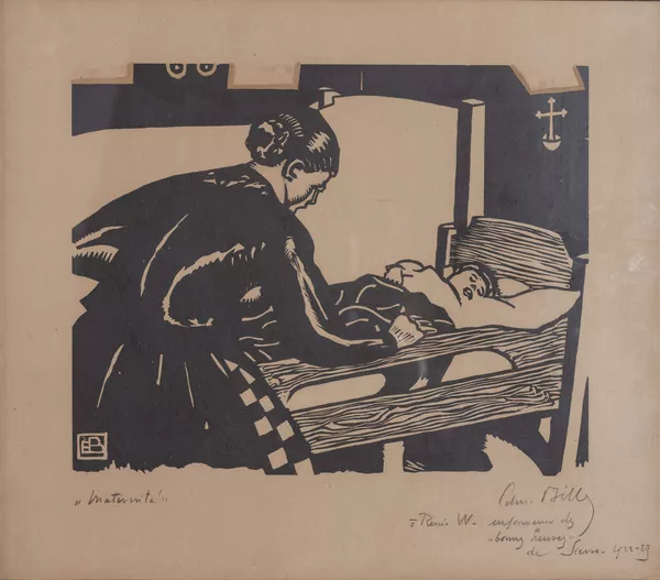 Edmond Bille (1878-1959), "Maternité" — DognyAuction