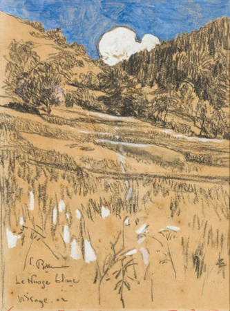 Le nuage blanc, Vissoye, 1902