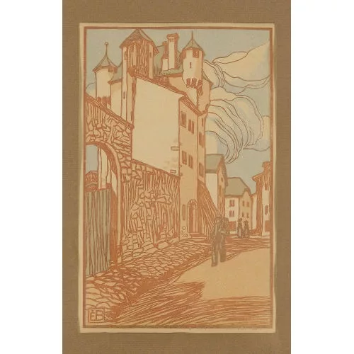 Edmond Bille — Château des Vidomes in Sierre.