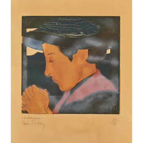 Edmond Bille — "Valaisanne".
