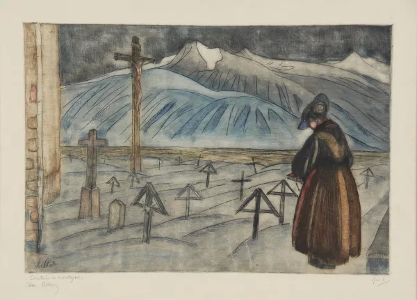 Edmond Bille — Cimetière de montagne