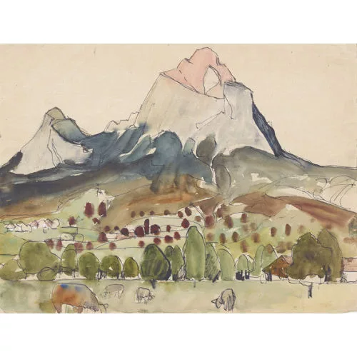 Edmond Bille — Paysage.