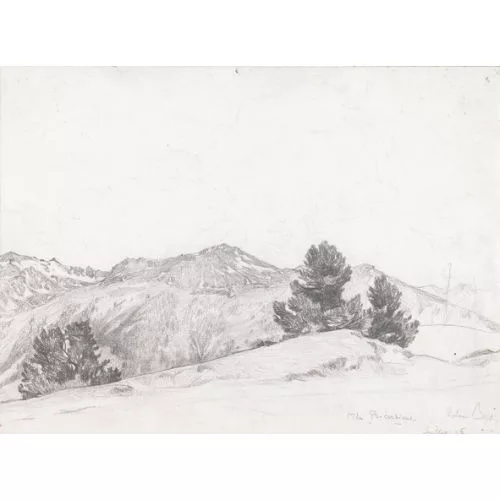 Edmond Bille — Paysage.