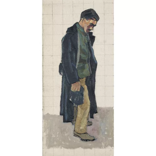 Edmond Bille — Etude pour un paysan.