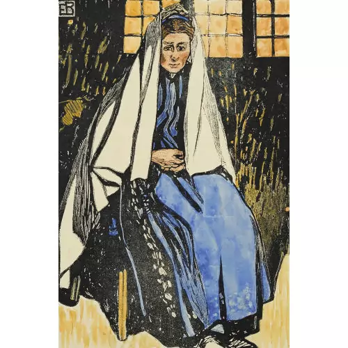 "Femme au voile"