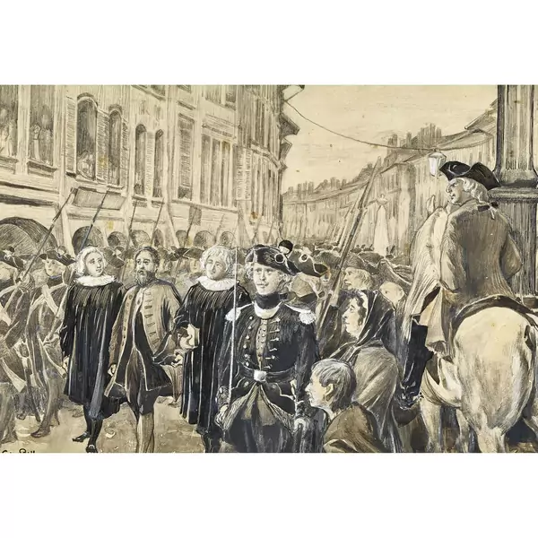 "Der gefangene Henzi"