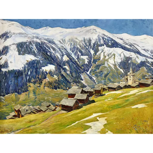 "Printemps dans la montagne"