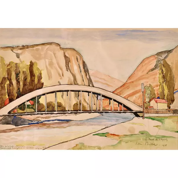 "Le Pont de Chippis"