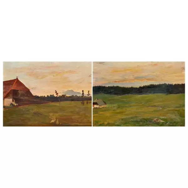"Soleil couchant". Gegenstücke