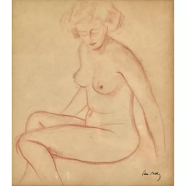 Nu assise