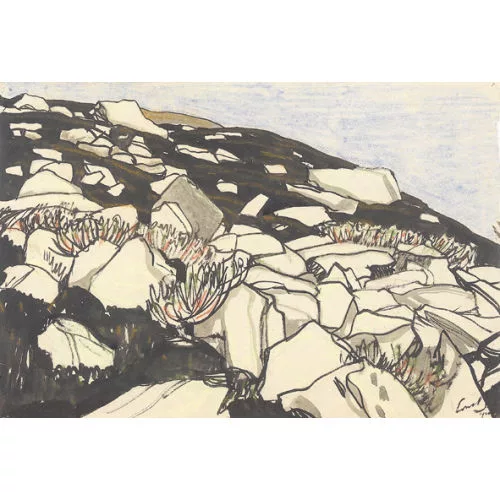 Edmond Bille — Rochers.