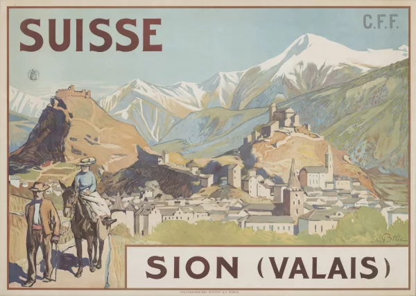 Edmond Bille — Suisse C.F.F. Sion (Valais)