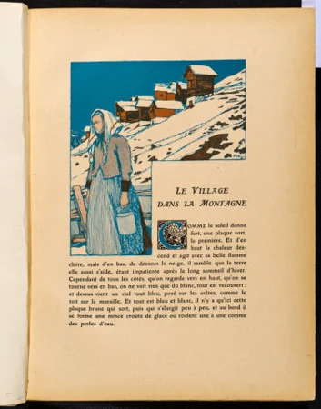 Le village dans la montagne